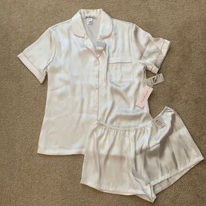 “Bride” Silk Pajama Set